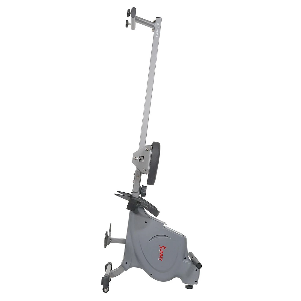 Sunny Health & Fitness Multi-Function Magnetic Rowing Machine with Floor Plates - SF-RW5935