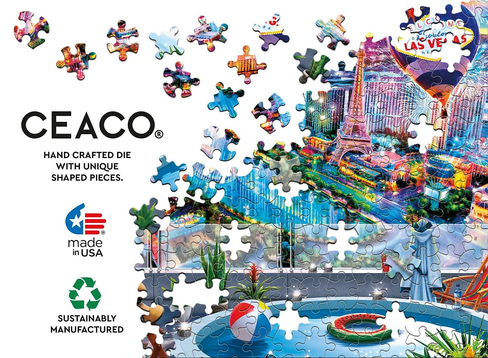 Ceaco - Las Vegas - 2000 piece puzzle