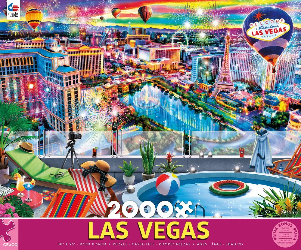 Ceaco - Las Vegas - 2000 piece puzzle