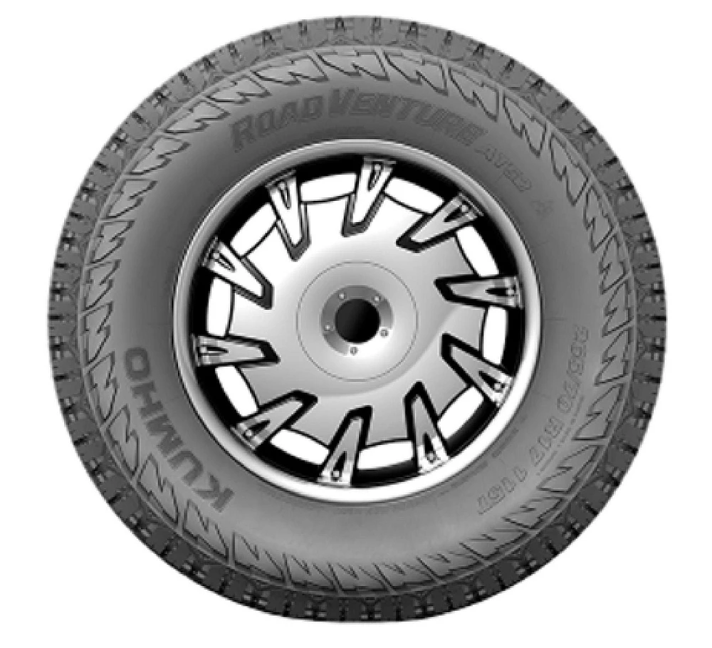 Kumho Road Venture AT52 255/75R17 115T BSW Tire