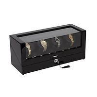 Mele and Co Langdon Black Watch Winder