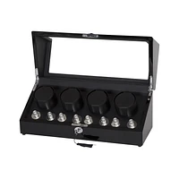 Mele and Co Langdon Black Watch Winder