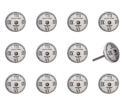 KNOB-IT VINTAGE HANDPAINTED CERAMIC KNOBS (12-Pack) KI1210