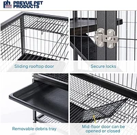 Prevue Feisty Ferret Home With Stand