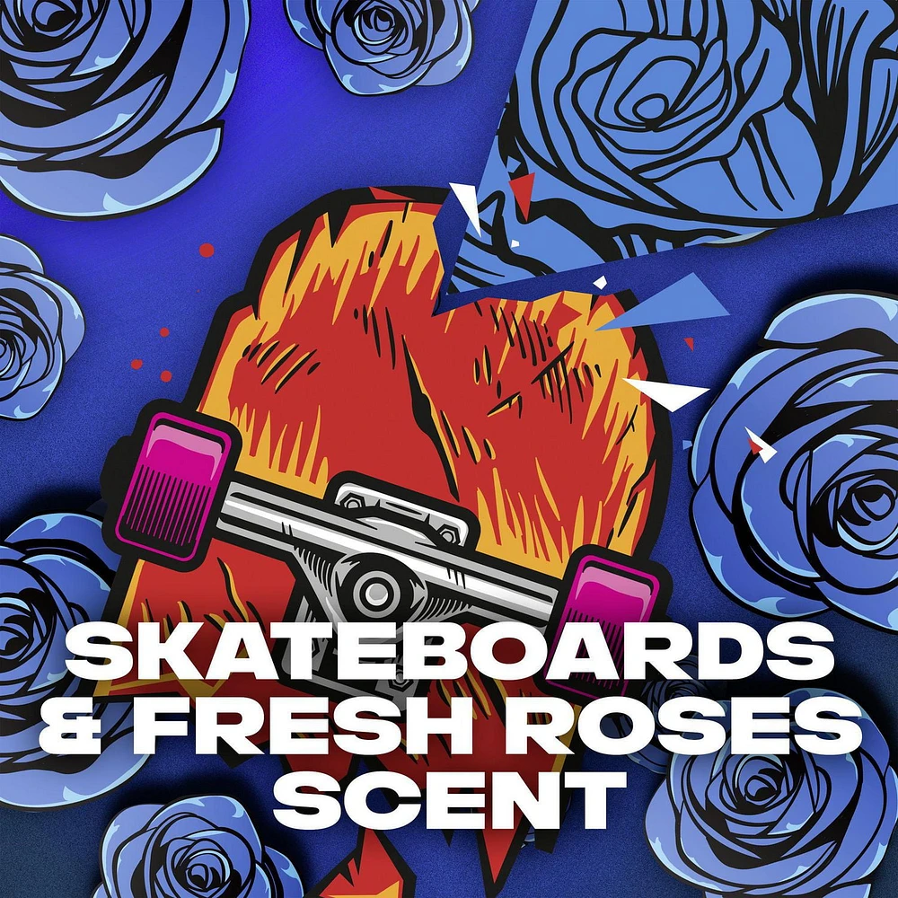 Nettoyant corporel AXE Skateboards & Fresh Roses