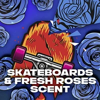 Nettoyant corporel AXE Skateboards & Fresh Roses
