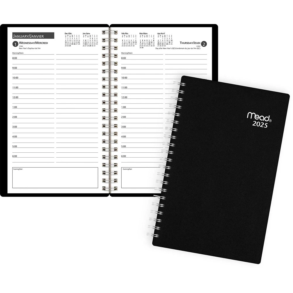 Mead Daily Appointment Book, Planner