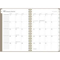 Cambridge WorkStyle Classic Putty Small Weekly/Monthly Planner, Planner