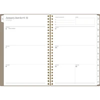 Cambridge WorkStyle Classic Putty Small Weekly/Monthly Planner, Planner