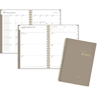 Cambridge WorkStyle Classic Putty Small Weekly/Monthly Planner, Planner