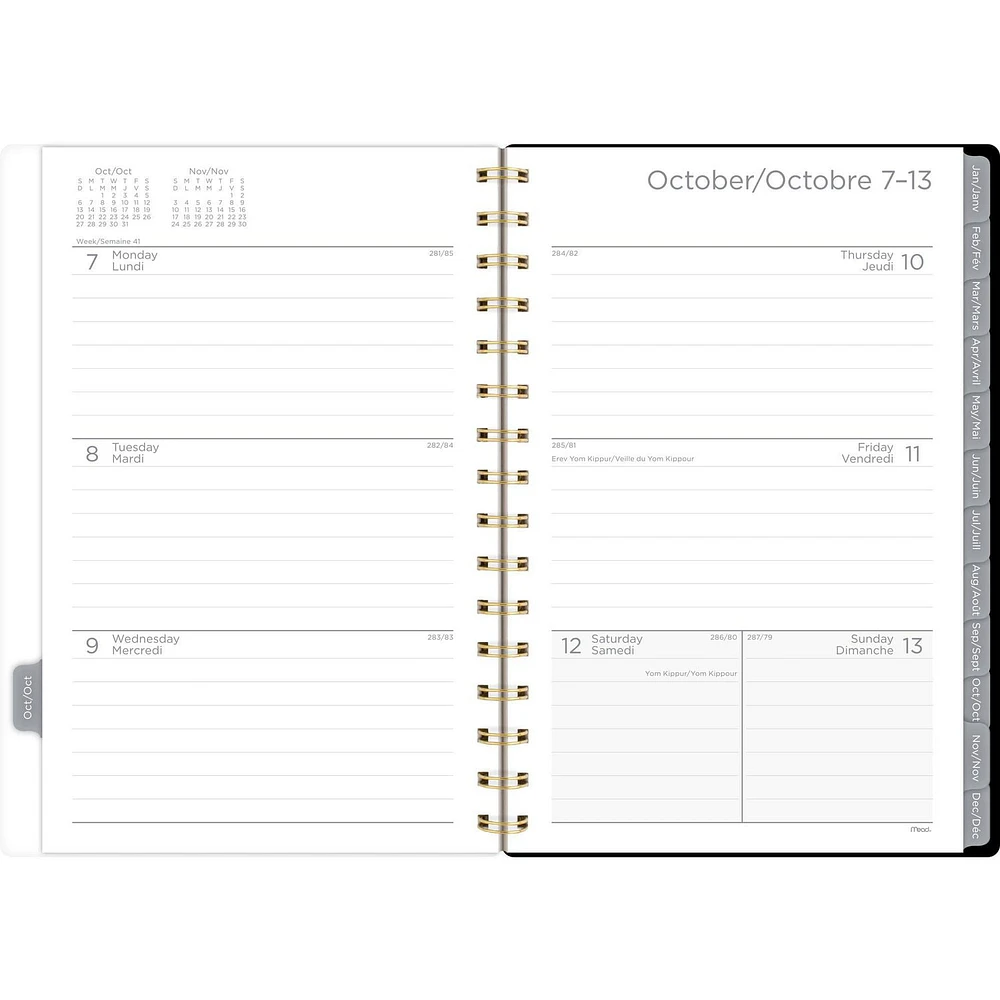 Mead 15M Monstera Small Weekly/Monthly Planner 25, Planner