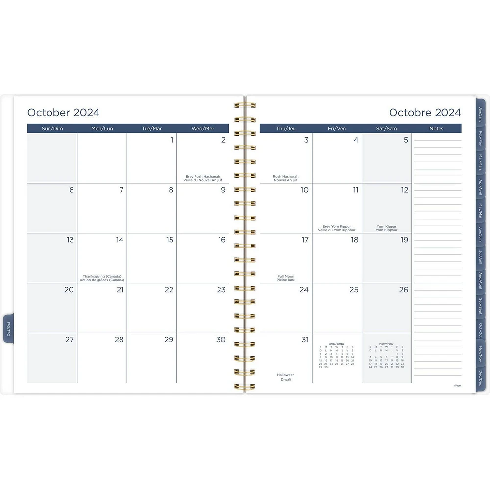 Mead Rae Large Weekly/Monthly Planner, Planner