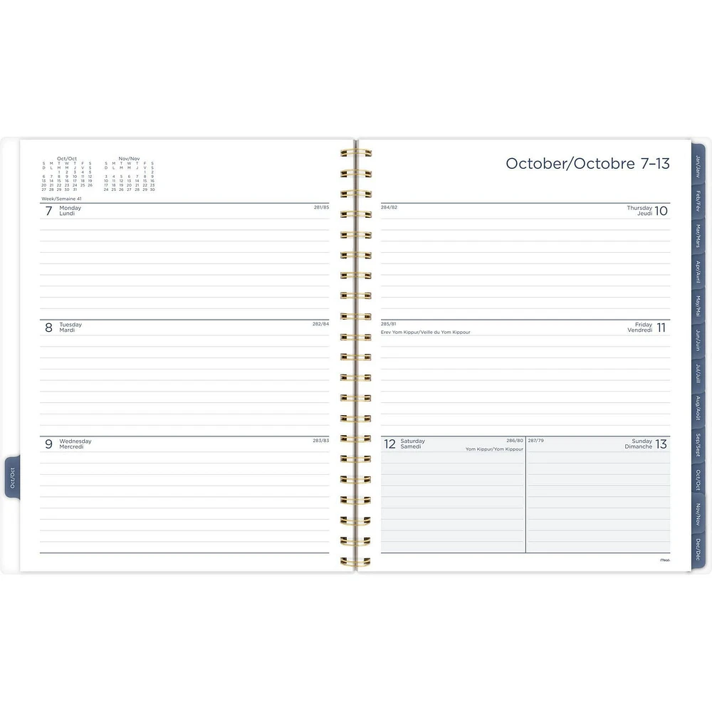 Mead Rae Large Weekly/Monthly Planner, Planner