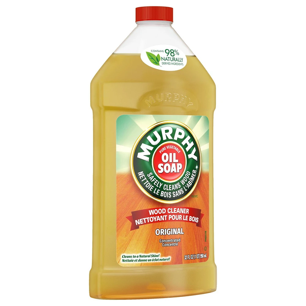 Nettoyant pour planchers de bois concentré au savon à l'huile Originale de Murphy 950 ml