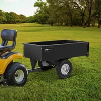 Ohio Steel 12 cu ft Steel Swivel Dump Cart