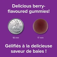 Mélatonine Complexe pour le sommeil Gélifiés baies