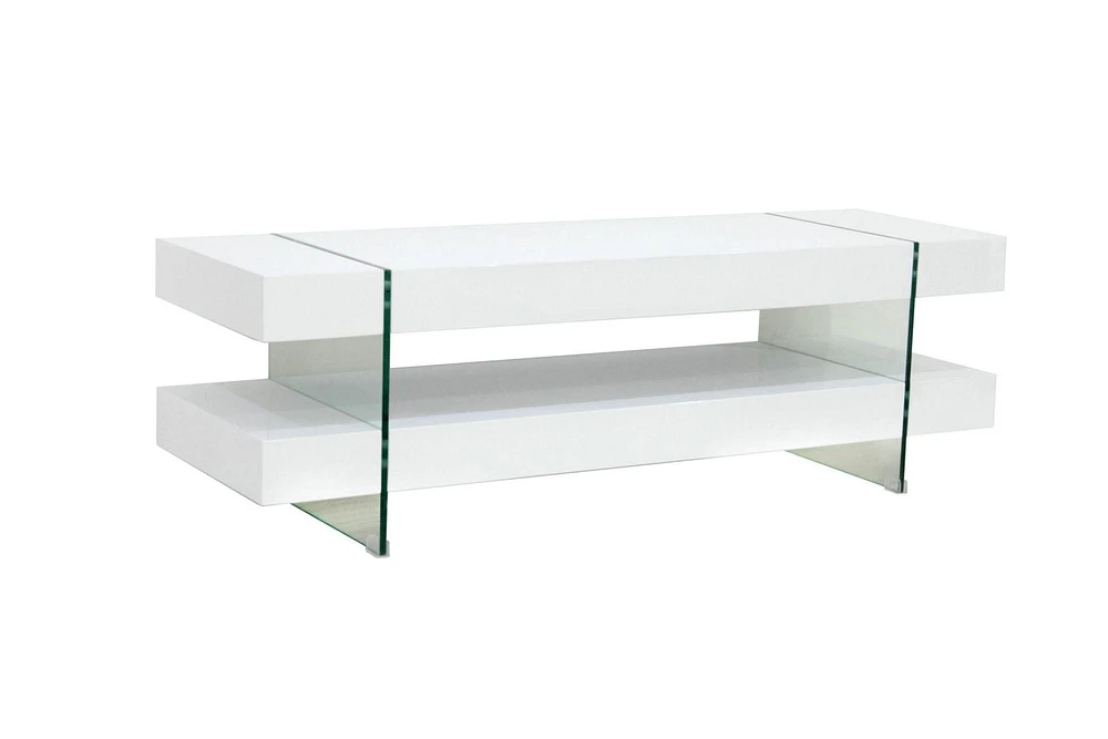 Kayden 59'' TV Stand, White