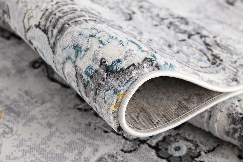 Rug Branch Oasis Collection Tapis floral moderne