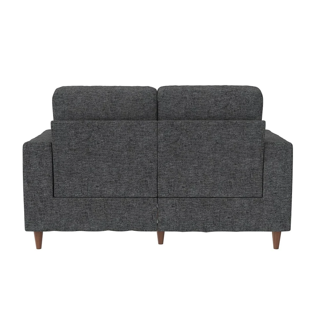 DHP Liah Loveseat Sofa with Pocket Spring Cushions