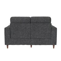 DHP Liah Loveseat Sofa with Pocket Spring Cushions