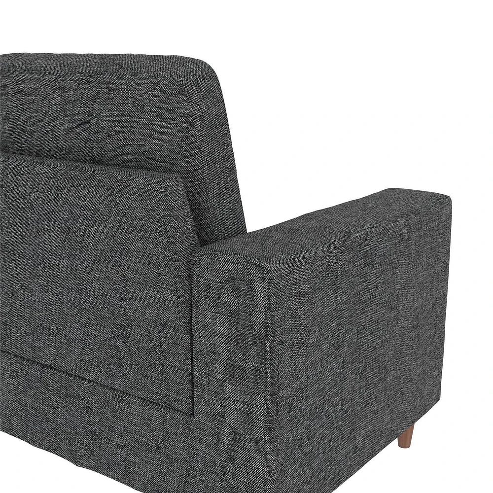 DHP Liah Loveseat Sofa with Pocket Spring Cushions