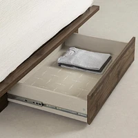 Platform Bed with Drawer from the collection Musano South Shore