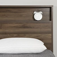 Headboard with Storage Shelf from the collection Musano South Shore