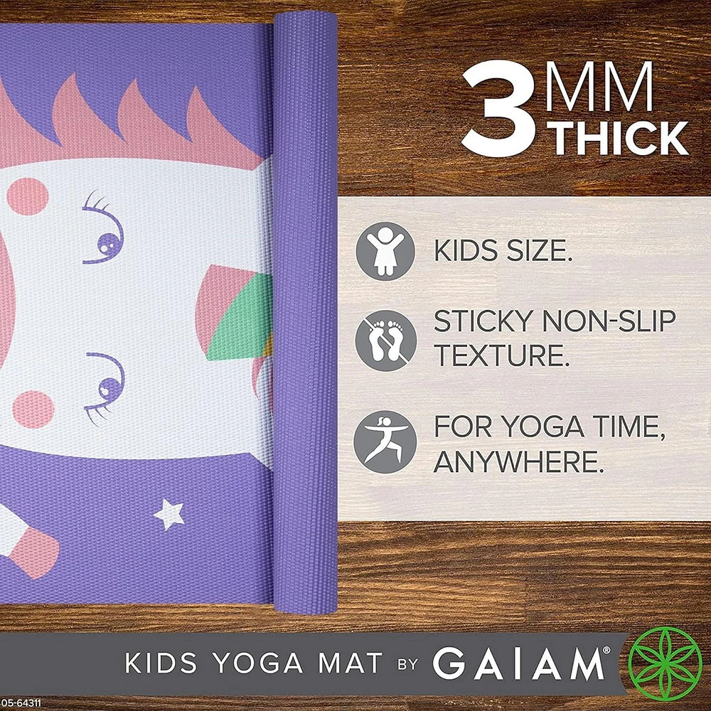 Gaiam 3MM Kids Yoga Mat Twinkle Toes