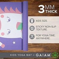 Gaiam 3MM Kids Yoga Mat Twinkle Toes