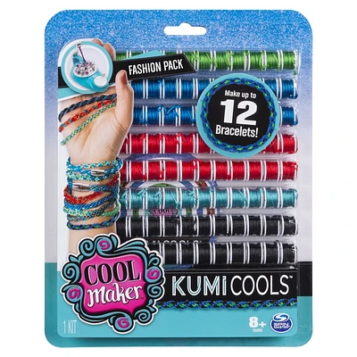 Cool Maker – Kumicools Fashion Pack, Makes up to 12 Bracelets with The Kumikreator, for Ages 8 And up