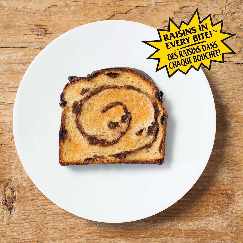 Sun-Maid®  Cinnamon Swirl Raisin Sliced Bread, 450 g