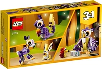 LEGO Creator 3in1 Fantasy Forest Creatures 31125 Toy Building Kit (175 Pieces), Includes 175 Pieces, Ages 7+