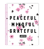 Justice Collection X Stationery Binder Bundle, Includes Binder, Spiral Notebook, and Folder, 3-Piece Set