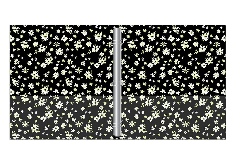 Justice Collection X Stationery Binder Bundle, Includes Binder, Spiral Notebook, and Folder, 3-Piece Set