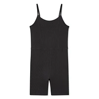 My Sister's Closet Girls' Biker Short Unitard