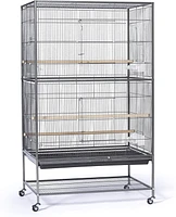 Prevue Pet Large Wrought Iron Flight Cage, Black