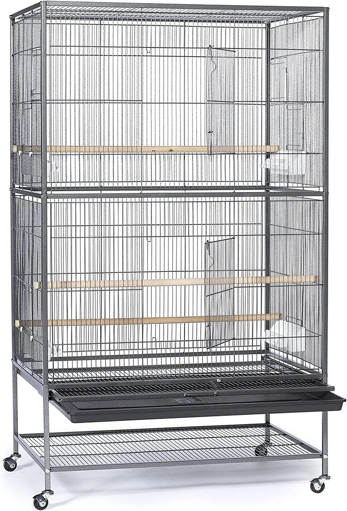 Prevue Pet Large Wrought Iron Flight Cage, Black