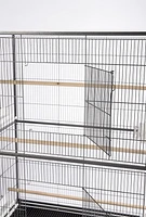 Prevue Pet Large Wrought Iron Flight Cage, Black