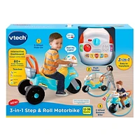 VTech 3-in-1 Step & Roll Motorbike - English Version - Walmart Exclusive, 12-36 Months