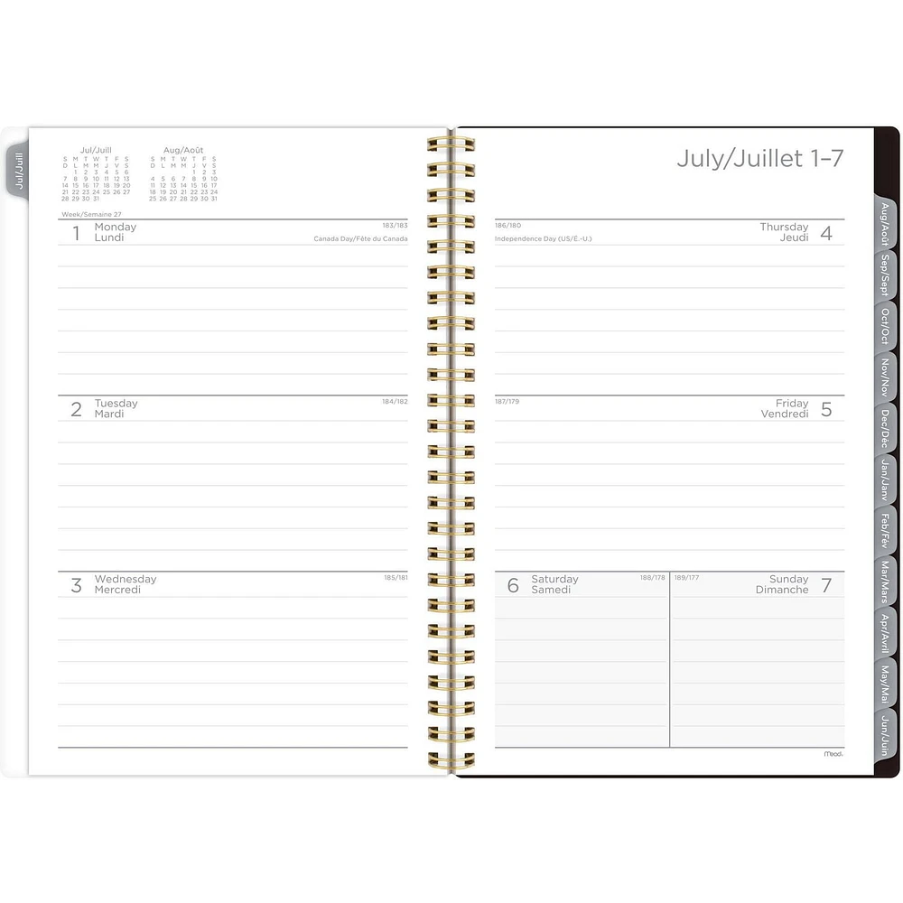 Mead 15M Magic Purple Small Planner, Planner