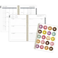 Mead 12M Donuts White Small Planner, Planner