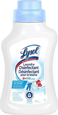 Lysol Laundry Disinfectant, Free & Clear, 1.2L, 1.2L