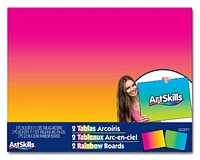 ARTSKILLS Rainbow Boards, 2 pieces