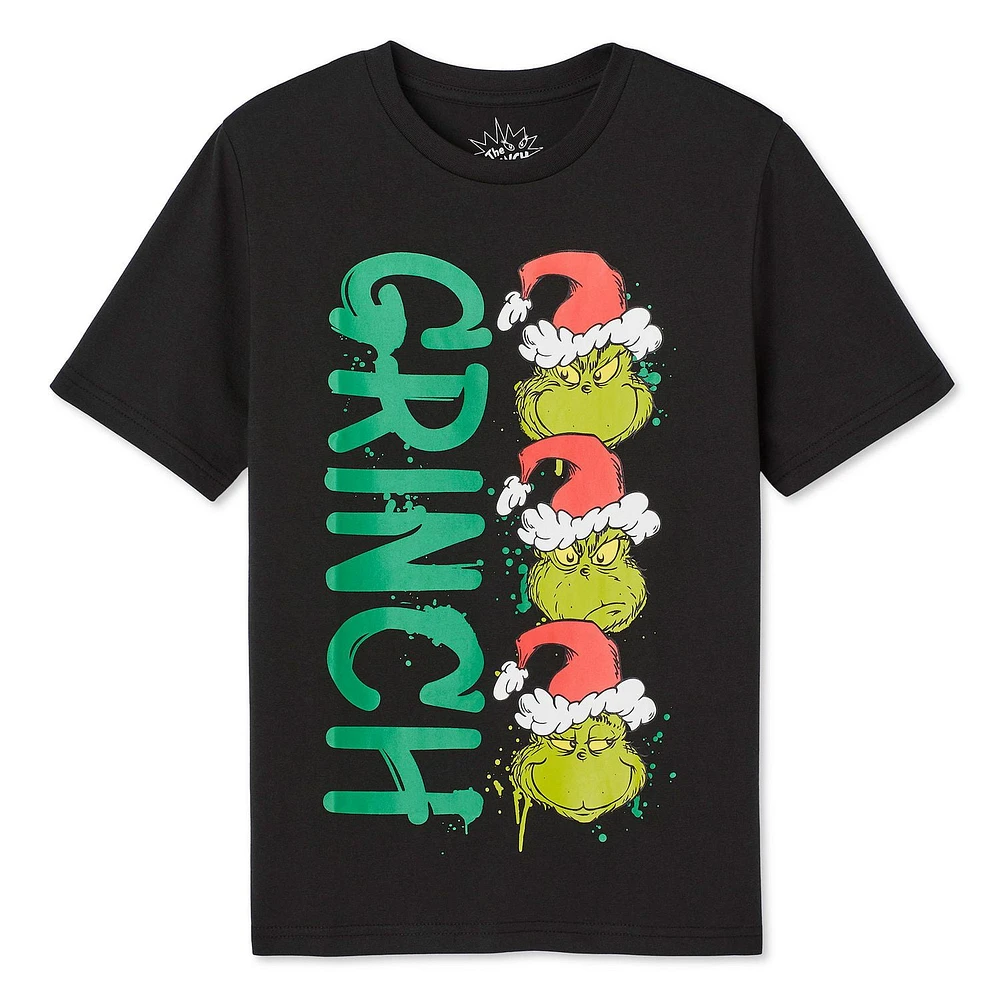 T-shirt à manches courtes The Grinch pour garçons