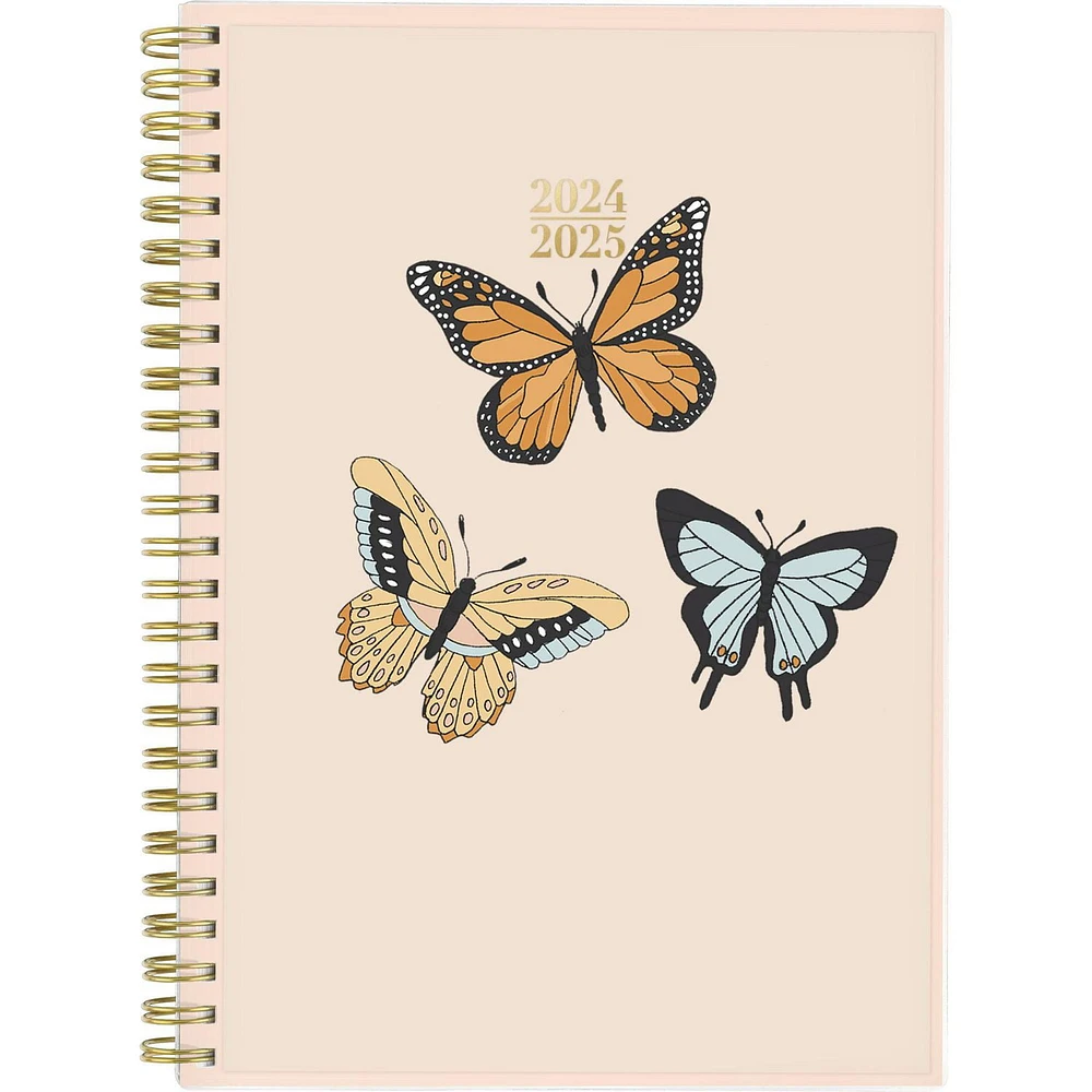 Cambridge 12M Butterfly Soft Pink Planner '25