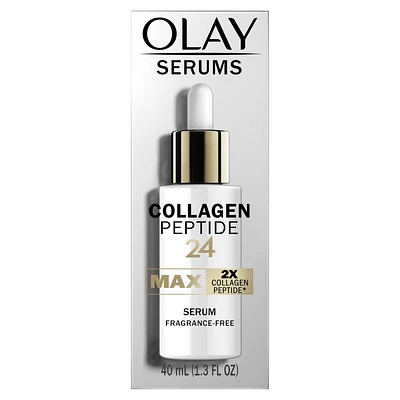 Olay Collagen Peptide 24 MAX Serum, Fragrance Free