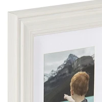 hometrends Brimstead White Tabletop Picture Frame, 5" x 7"/3.5" x 5"