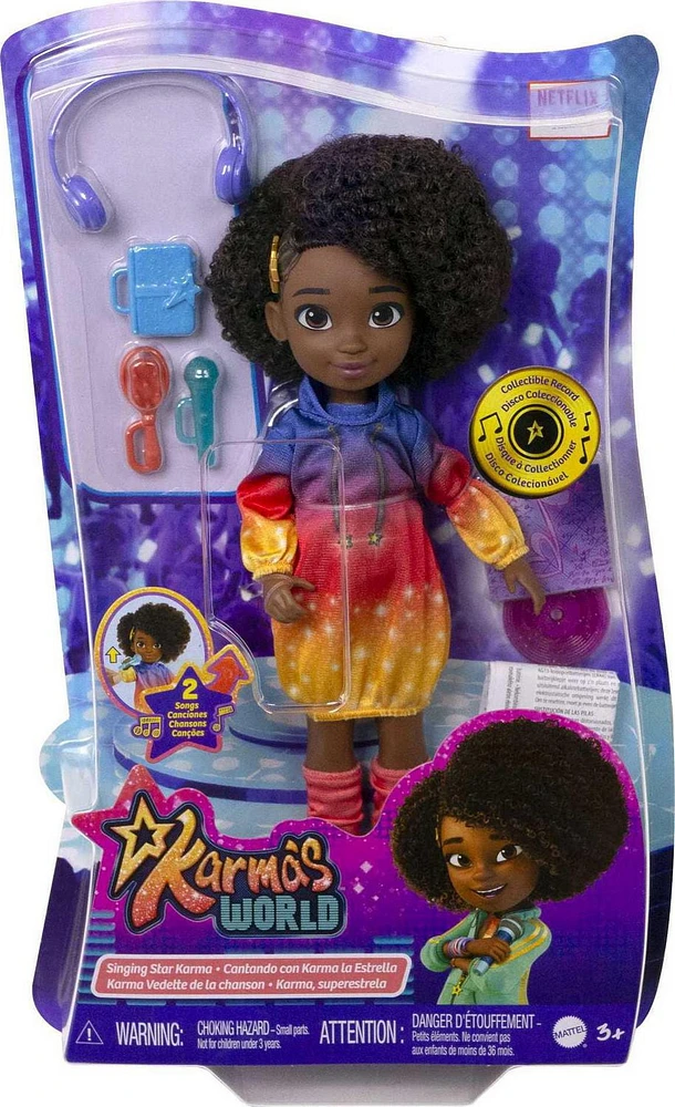 Karma’s World Singing Star Karma Doll - French Version