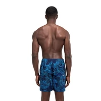 Speedo Men's "Palm Overflow" Printed  Volley 16", Sizes S-2XL