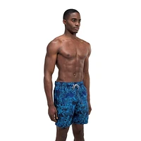 Speedo Men's "Palm Overflow" Printed  Volley 16", Sizes S-2XL